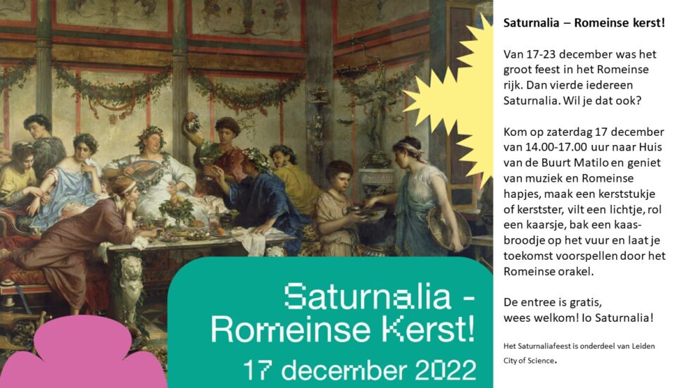 saturnalia romeinse kerst wijkcomité roommeerburg