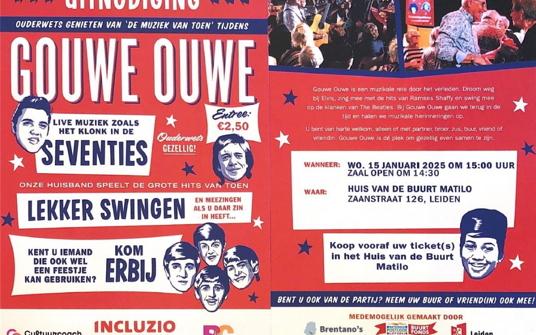 ‘Gouwe ouwe dansen’ komt terug