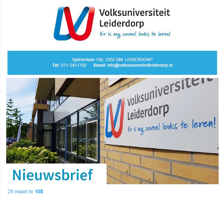 LVU Nieuwsbrief maart 2021