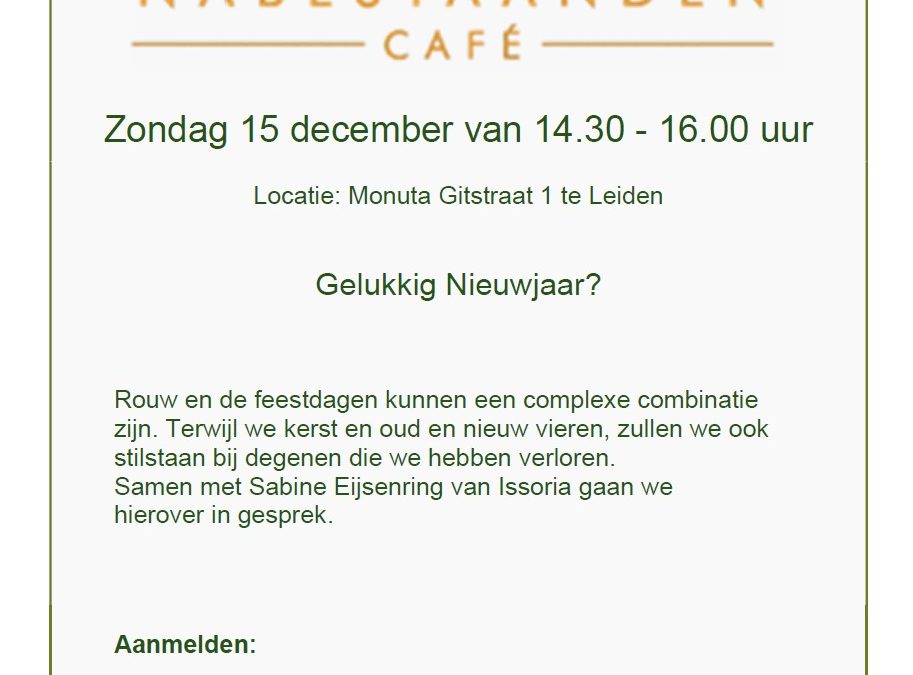 Nabestaanden café december 2024