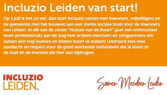 Incluzio start per 1 juli