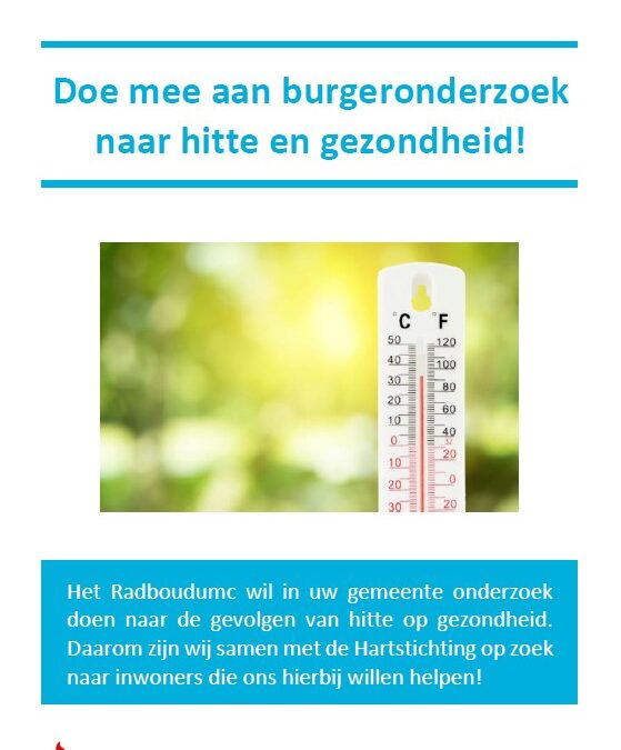 Klimaatbestendig leefomgeving