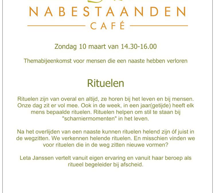 Nabestaanden café